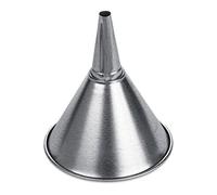 WirthCo 94471 Funnel King 1 quart, 6" Center Spout Funnel with Removable Brass Strainer Screen., Galvanized, General Purpose