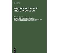 Wirtschaftliches PrA14fungswesen, Band III, PrA14. Von-Wysocki<|