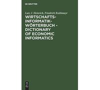 Wirtschaftsinformatik-WArterbuch - Dictionary . Heinrich<|