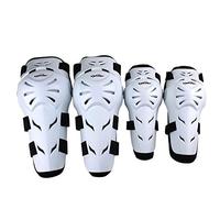 WIRUN 4Pcs Motorcycle Knee Guards Anti Slip CE Armored Elbow Pads Powersport Motocross Racing Protective Gear for Men Women Motorcycle