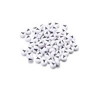 Wisafory Pack of 200 Letter Beads Round Letter Beads for Threading White A-Z Spacer Beads with Hole for Threading DIY Craft Bracelets Necklaces Jewellery Making, Individual Letter Y