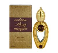 Wisal dhahab | eau de parfum | 50ml | unisex spray from Dubai - Apple, Peach, Pear, Grapefruit, mandarin, Rose, Jasmine, Orchid, Geranium, Woody, Sandalwood, Cedarwood, and Musk.