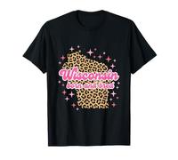 Wisconsin Born and Bred Leopard Print T-Shirt