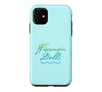 Wisconsin Dells Typographic River Design Case for iPhone 11