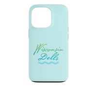 Wisconsin Dells Typographic River Design Case for iPhone 13 Pro
