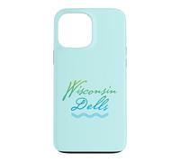 Wisconsin Dells Typographic River Design Case for iPhone 13 Pro Max