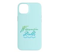 Wisconsin Dells Typographic River Design Case for iPhone 14 Plus