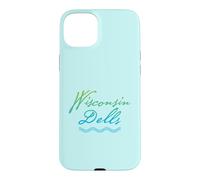 Wisconsin Dells Typographic River Design Case for iPhone 15 Plus