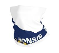 Wisconsin State Flag Map Print Ski Face Cover Cold Weather Scarf For Men Women, Neck Warmer Gaiter For Skiing Running