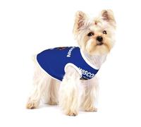 Wisconsin State Flag Small Pet Cotton Vest L Full Print Dog Cat Soft Breathable Elastic Apparel Daily Party Outfit