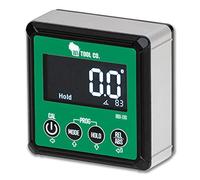 Wisconsin Tool Magnetic Digital Electronic Level and Angle Finder Gauge and Bevel Box, Programmable High-Contrast Angle Measurement Tool with Storage Pouch, Batteries Included