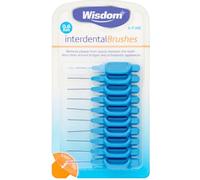 Wisdom 0.60mm Blue Interdental Brush - Pack of 10 Brushes