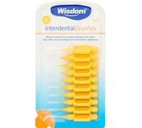 Wisdom 0.70mm Yellow Interdental Brush - Pack of 10 Brushes