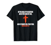 Wisdom 3:1 Bible Verses Scripture T-Shirt