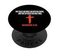 Wisdom 4:15 Bible Verses Scripture PopSockets Adhesive PopGrip