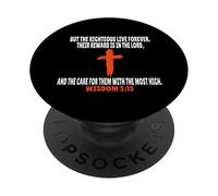 Wisdom 5:15 Bible Verses Scripture PopSockets Adhesive PopGrip