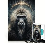 Wisdom Ape Adult Jigsaw1000 Pieces Mind Boost Game Premium Laser Cut Quality Relaxing Indoor Group Activity (50x75cm)