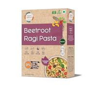 Wisdom-Back to Roots Beetroot Ragi Pasta, 180 g | Millet Pasta | No Maida, No MSG, No Refined Oil | Rich in Calcium & Iron