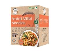 Wisdom-Back to Roots Foxtail Noodles | 384 gm (Contains 2 Packs) | No MSG, No Maida, No Junk | Not Fried - Sun Dried | Rich in Protein & Vit B