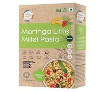 Wisdom-Back to Roots Moringa Little Millet Macaroni, 180 g | Millet Pasta | No Maida, No MSG, No Refined Oil |Rich in Vitamin B & Antioxidants