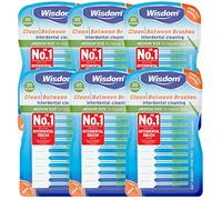 Wisdom Clean Between Interdental Medium Brushes, Green, Pack of 120