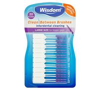Wisdom Clean Between Purple Large Brushes - Pack of 6 - Total 120