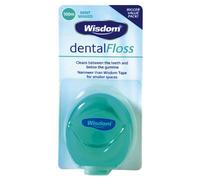 Wisdom Dental Floss Mint Waxed 100m (Pack of 3)