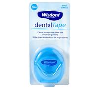 Wisdom Dental Tape Mint Waxed (50m) - Pack of 6