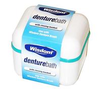 Wisdom Denture Bath - 2 Pack by Wisdom