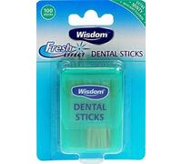 Wisdom Fresh Effect Dental Sticks Extra Minty 100 Sticks x 6 Packs by Wisdom