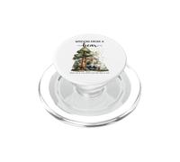 Wisdom From A Bear Nature Camping Hiking Animal Lover Saying PopSockets PopGrip for MagSafe