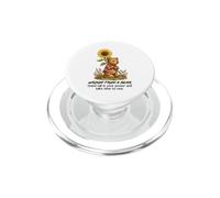 Wisdom From A Bear Nature Camping Hiking Animal Lover Saying PopSockets PopGrip for MagSafe