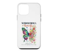 Wisdom From A Butterfly Nature Lover Inspirational Animal Case for iPhone 12 mini