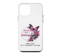 Wisdom From A Butterfly Nature Lover Inspirational Animal Case for iPhone 12 mini