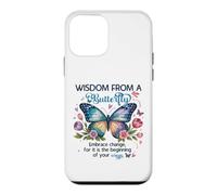 Wisdom From A Butterfly Nature Lover Inspirational Animal Case for iPhone 12 mini
