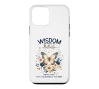Wisdom From A Butterfly Nature Lover Inspirational Animal Case for iPhone 12 mini
