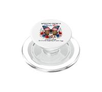 Wisdom From A Butterfly Nature Lover Inspirational Animal PopSockets PopGrip for MagSafe
