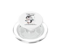 Wisdom from a Penguin Antarctic Bird Lover Animal Winter PopSockets PopGrip for MagSafe