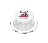 Wisdom from a Penguin Antarctic Bird Lover Animal Winter PopSockets PopGrip for MagSafe
