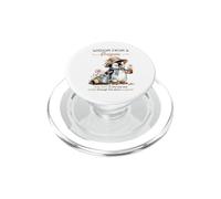 Wisdom from a Penguin Antarctic Bird Lover Animal Winter PopSockets PopGrip for MagSafe