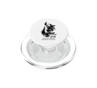 Wisdom From A Wolf Wild Spirit Animal Forest Nature Lovers PopSockets PopGrip for MagSafe