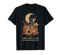 Wisdom from A Wolf Wild Spirit Animal Forest Nature Lovers T-Shirt