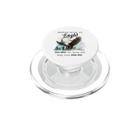 Wisdom From An Eagle Sky Freedom Bird Lover Inspirational PopSockets PopGrip for MagSafe