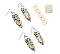 Wisdom in Every Detail - Handcrafted Owl Earrings, Handmade Vintage Owl Drop Earrings, Fall Jewelry Gifts for Women