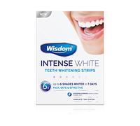 Wisdom Intense White Enamel Boost Teeth Whitening Strips 6 Shades Whiter