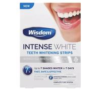 Wisdom Intense White Teeth Whitening Strips 7x Improved Formula - Brand New