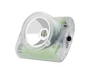 WISDOM Lamp 4A Rechargeable LED Headlamp, Power Bank Function All-in-One Headlamp IP69 Waterproof Cordless Cap Lamp 25,000 Lux Head Light for Mining, Hunting, Explore, Search & Rescue