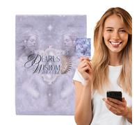 Wisdom Oracle Cards for Beginners - Angel Tarot Deck with Romance and Guidance | 78 Cards, Intuitive Reading for Women, Spiritual Growth, Meditation, Divination, Self-Love and Insight