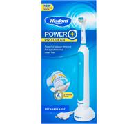 Wisdom Power+ Pro Clean Rechargeable Toothbrush -European Plug (UK Adapter Included)