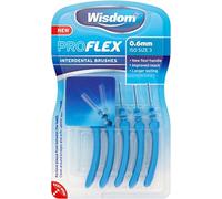Wisdom Pro Flex Interdental Brushes 0.6mm 5'S